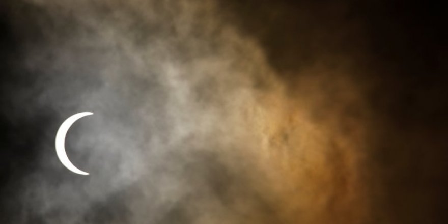 Güneş tutulması gerçekleşti