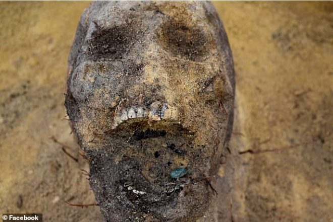 Ağzında para bulunan onlarca çocuk iskeleti ortaya çıktı 2