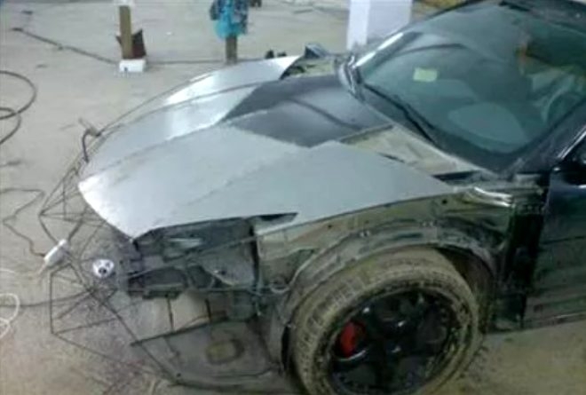 Genç mühendis elindeki hurda aracı, Lamborghini'ye dönüştürdü! 5