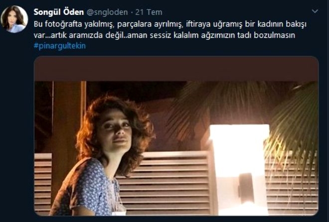 Pınar'ın yürek yakan ölümüne ünlü isimler böyle isyan etti 2