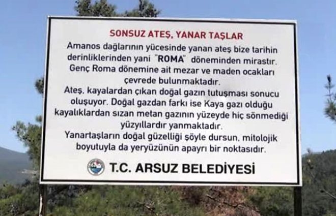 Amanoslar'ın sonsuz ateşi! 1