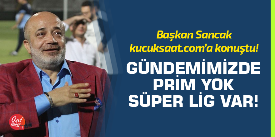 Son dakika! Başkan Murat Sancak'tan 10 milyon lira prim haberlerine açıklama!