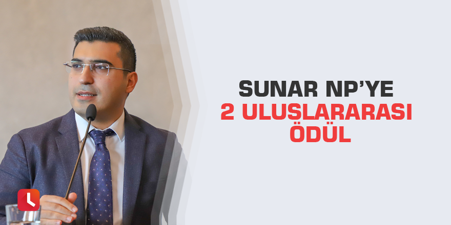 Sunar NP’ye 2 uluslararası ödül