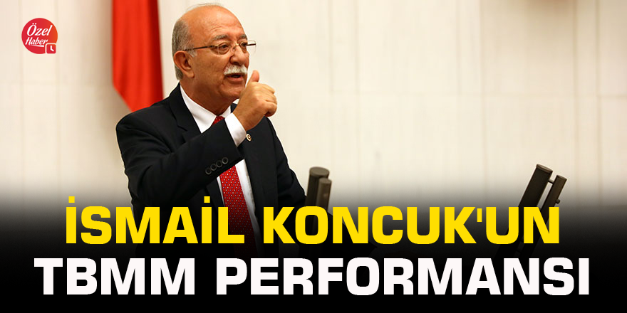 İsmail Koncuk'un TBMM performansı