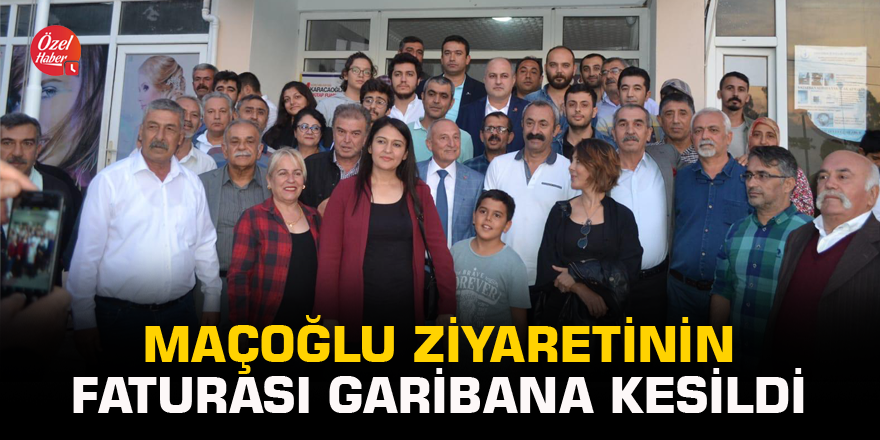 Maçoğlu ziyaretinin faturası garibana kesildi