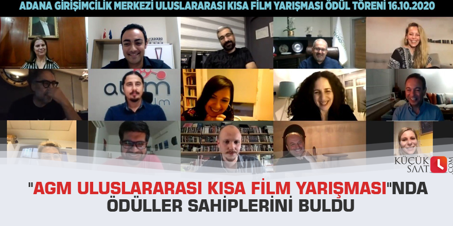 "AGM Uluslararası Kısa Film Yarışması"nda ödüller sahiplerini buldu