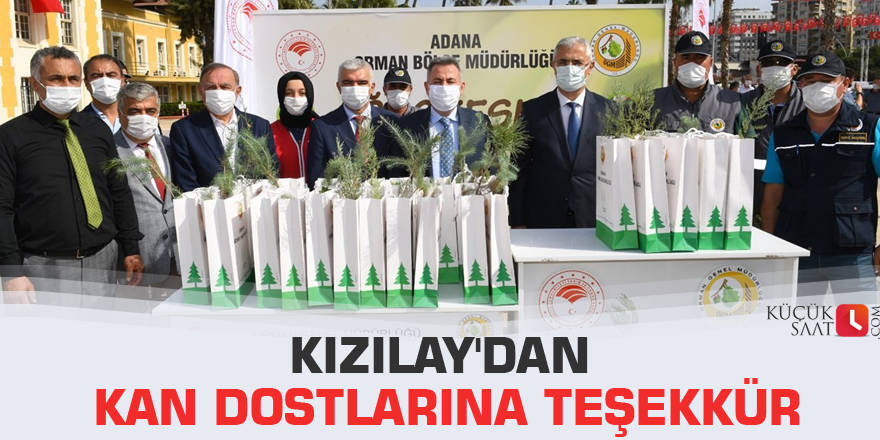 Kızılay'dan kan dostlarına teşekkür