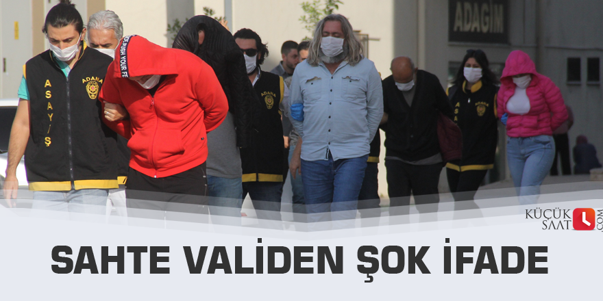 Sahte validen şok ifade