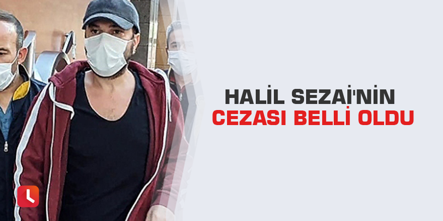 Halil Sezai'nin cezası belli oldu