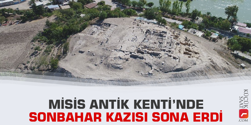 Misis Antik Kenti’nde sonbahar kazısı sona erdi