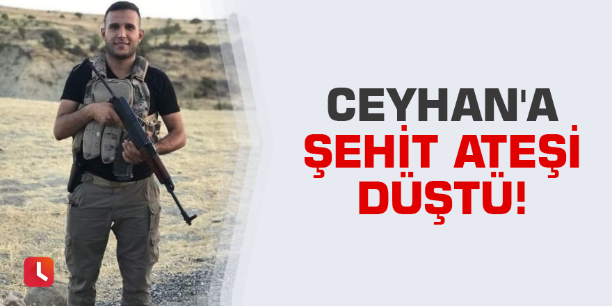 Ceyhan'a şehit ateşi düştü