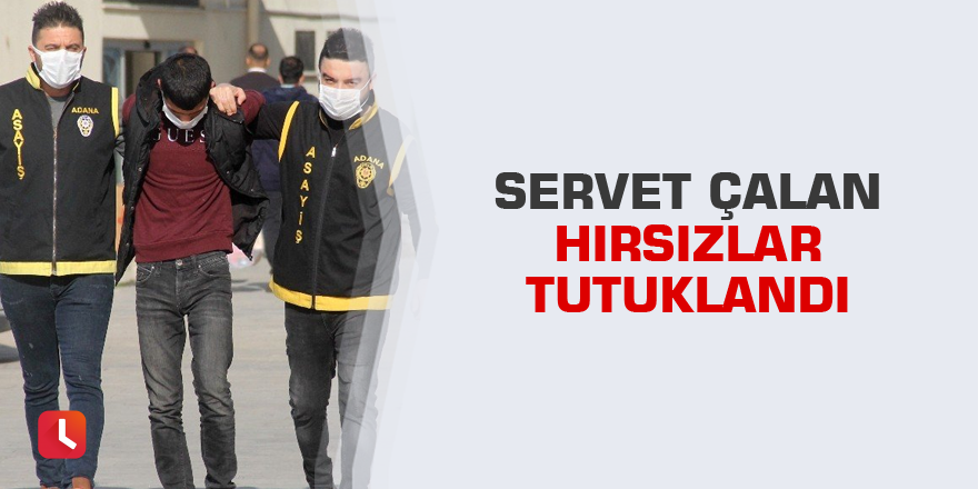 Servet çalan hırsızlar tutuklandı