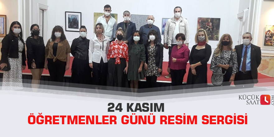 24 Kasım Öğretmenler Günü resim sergisi