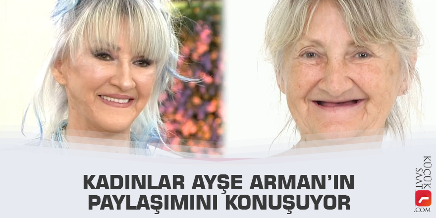 Kadınlar Ayşe Arman’ın paylaşımını konuşuyor