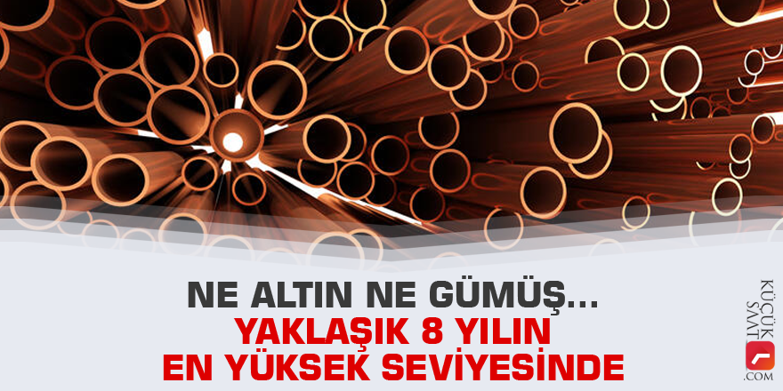 Ne altın ne gümüş... Yaklaşık 8 yılın en yüksek seviyesinde