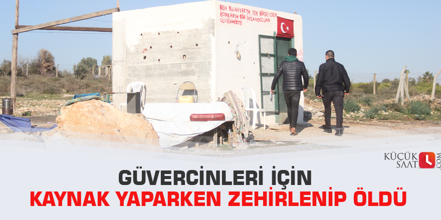Güvercinleri için kaynak yaparken zehirlenip öldü