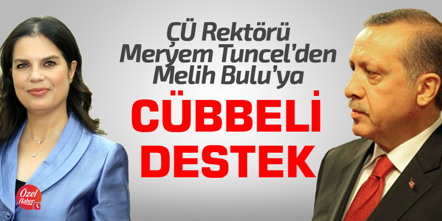 Meryem Tuncel'den Melih Bulu'ya cübbeli destek