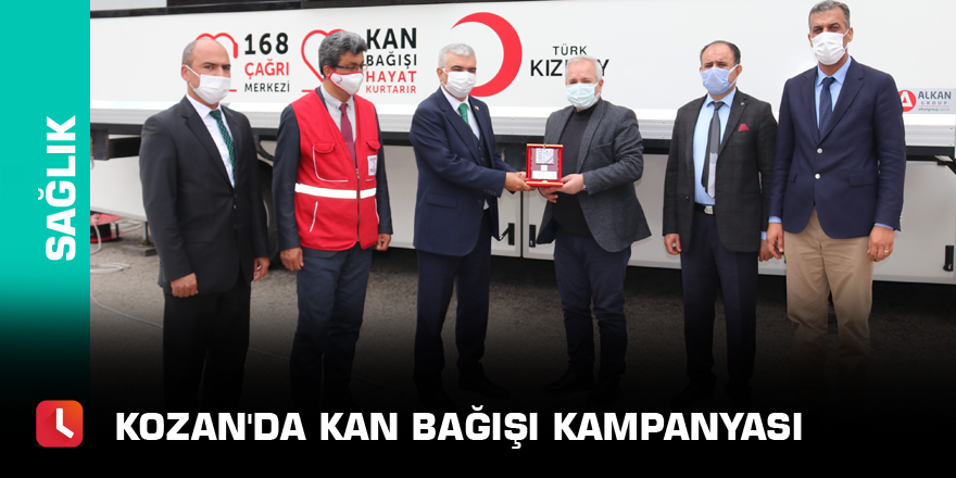 Kozan'da kan bağışı kampanyası