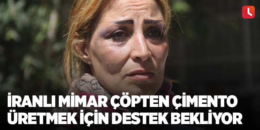 İranlı mimar çöpten çimento üretmek için destek bekliyor