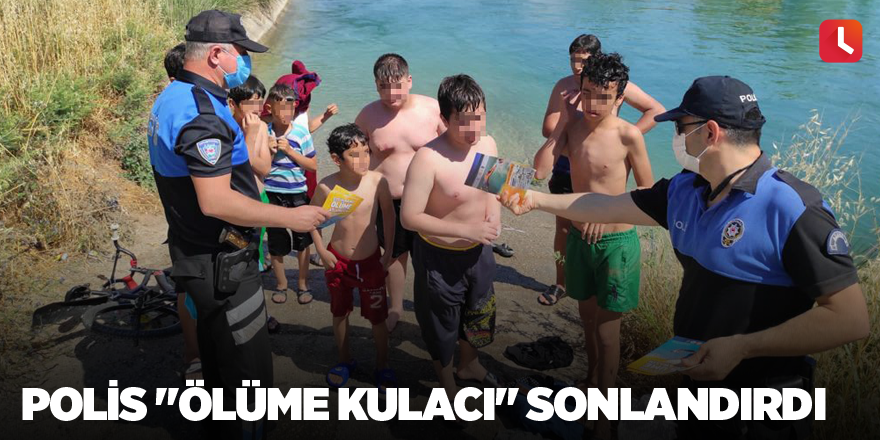 Polis "ölüme kulacı" sonlandırdı