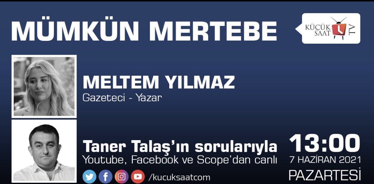 Taner Talaş'ın konuğu gazeteci - yazar Meltem Yılmaz