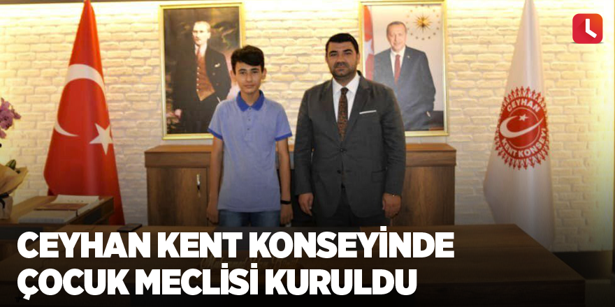 Ceyhan Kent Konseyinde Çocuk Meclisi kuruldu