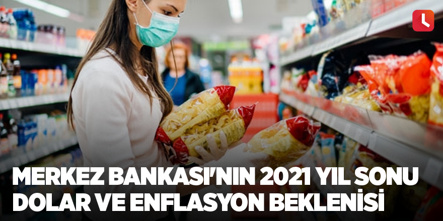 Merkez Bankası'nın 2021 yıl sonu dolar ve enflasyon beklentisi