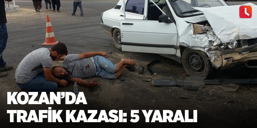 Kozan’da trafik Kazası: 5 yaralı