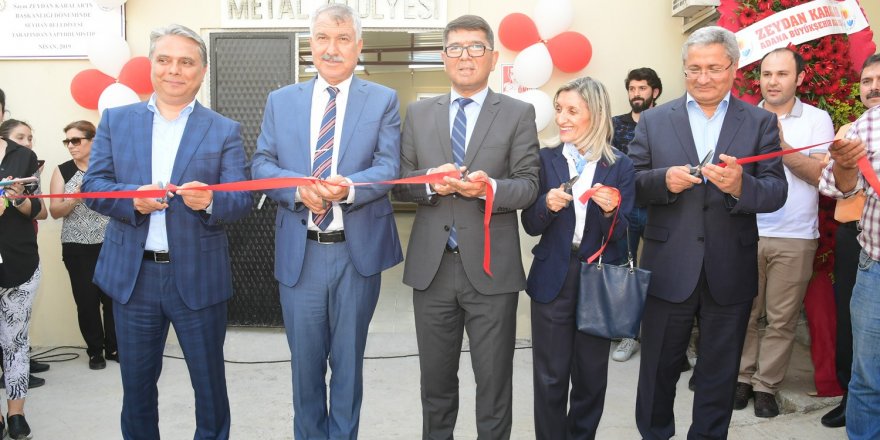 Çukurova Üniversitesi Meslek Yüksek Okulu Metal Atolyesi açıldı