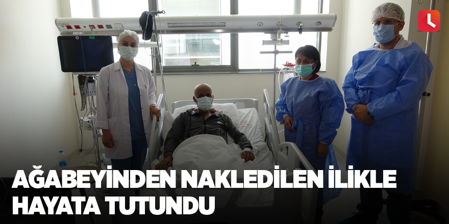 Ağabeyinden nakledilen ilikle hayata tutundu