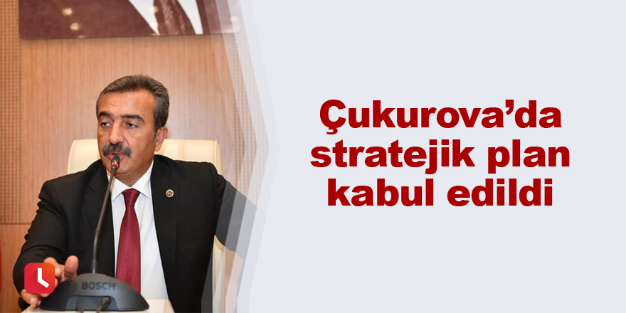 Çukurova’da stratejik plan kabul edildi