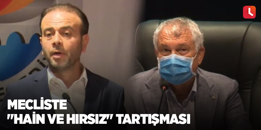 Mecliste "hain ve hırsız" tartışması