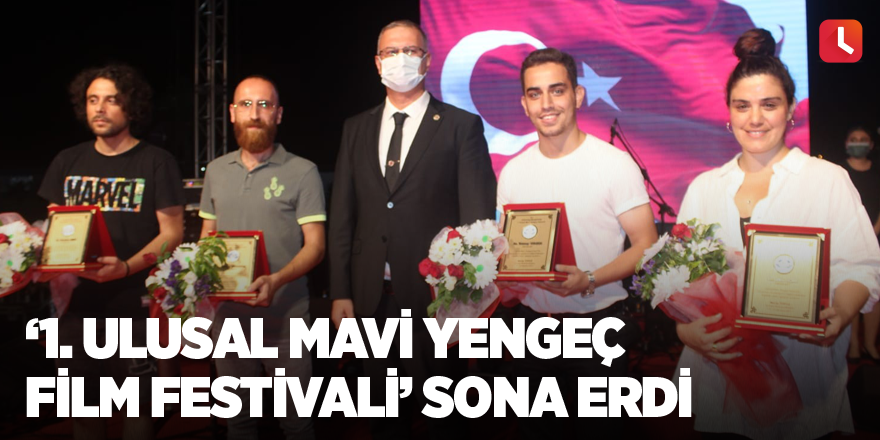 ‘1. Ulusal Mavi Yengeç Film Festivali’ sona erdi