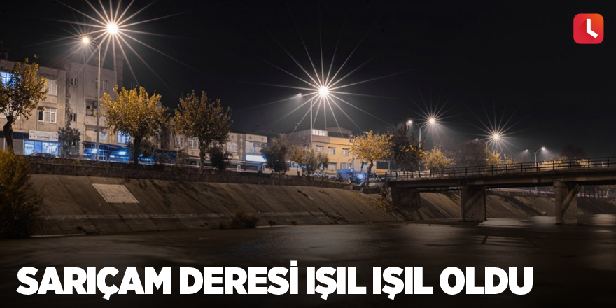 Sarıçam deresi ışıl ışıl oldu