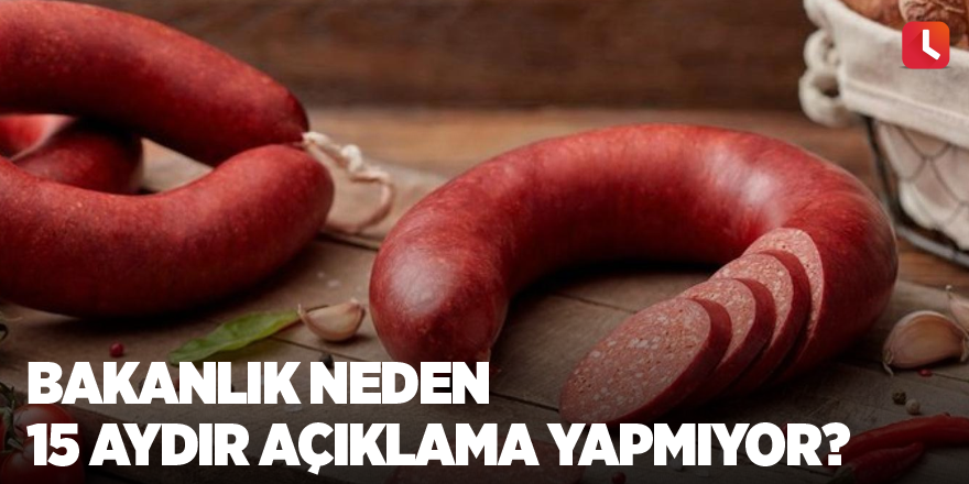 Bakanlık neden 15 aydır açıklama yapmıyor?