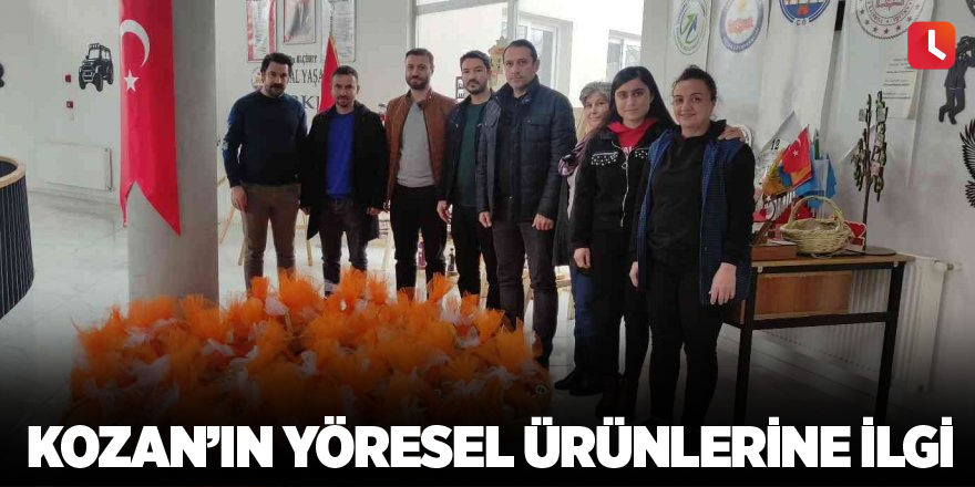 Kozan’ın yöresel ürünlerine ilgi