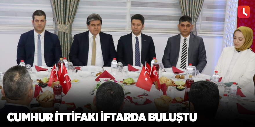 Cumhur İttifakı iftarda buluştu