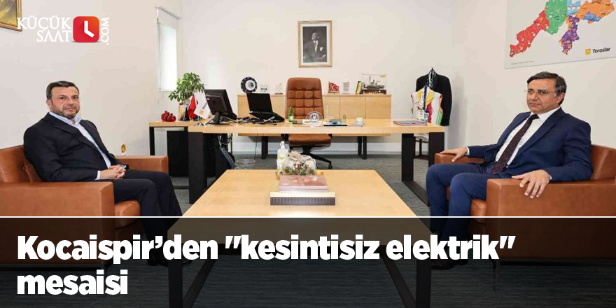 Kocaispir’den "kesintisiz elektrik" mesaisi
