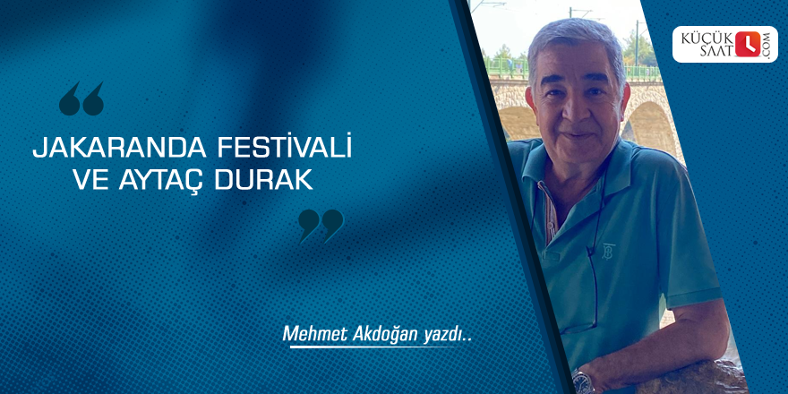 Jakaranda Festivali ve Aytaç Durak