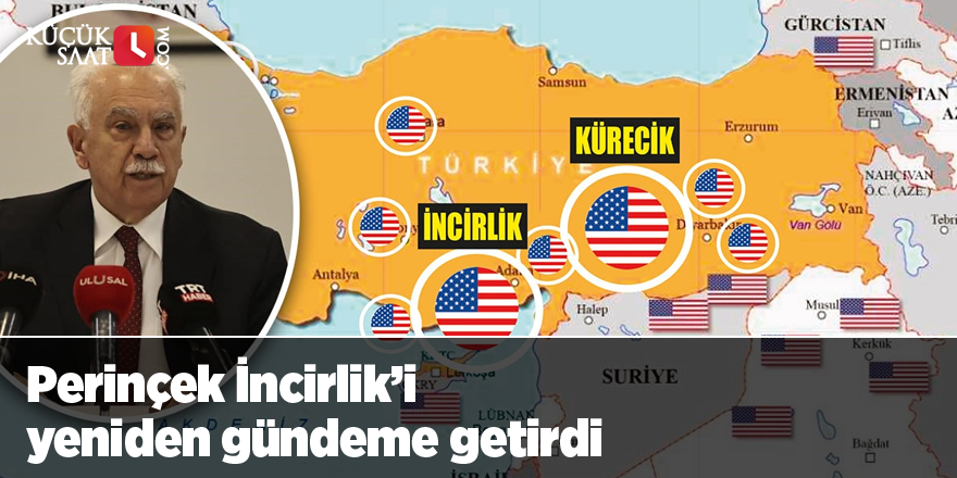 Perinçek İncirlik’i yeniden gündeme getirdi