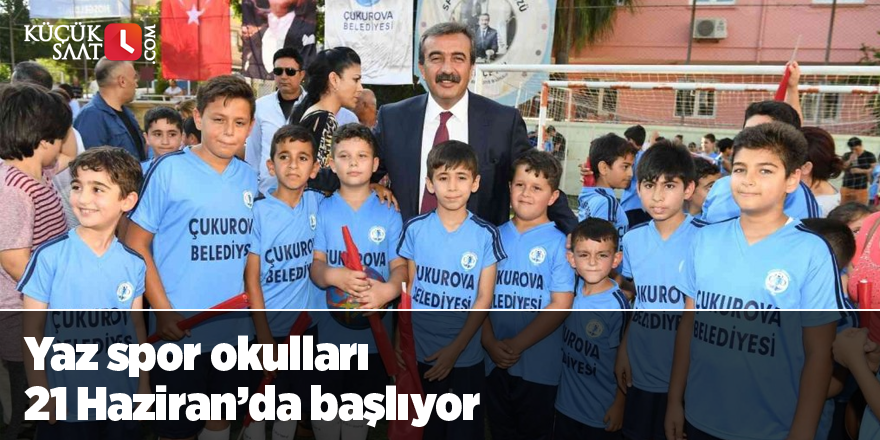 Yaz spor okulları 21 Haziran’da başlıyor