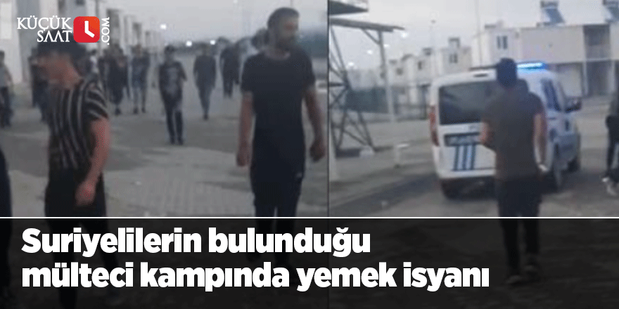 Adana'da Suriyelilerin bulunduğu mülteci kampında olaylar çıktı