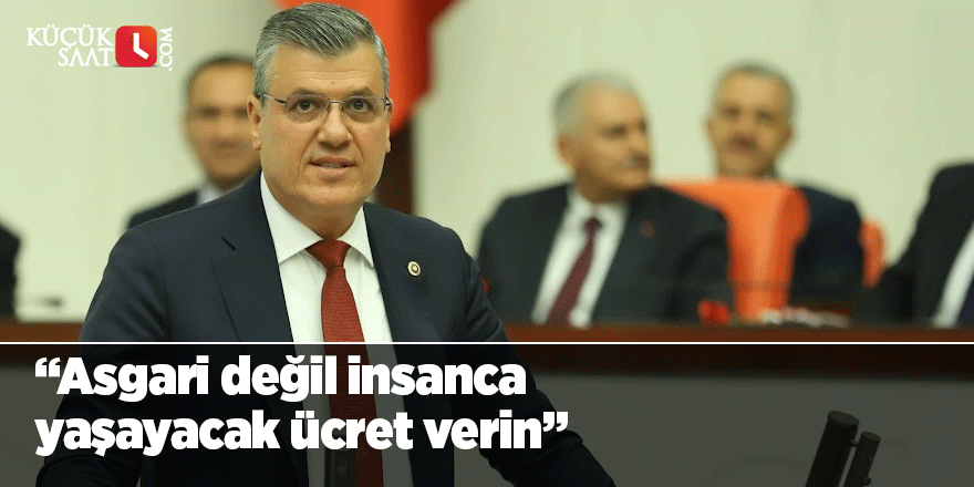 "Asgari değil insanca yaşayacak ücret verin"