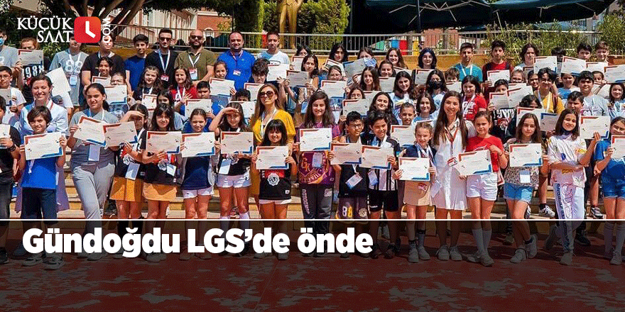 Gündoğdu LGS’de önde