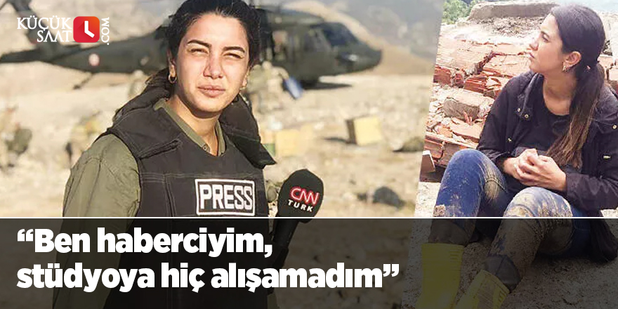 Fulya Öztürk CNN Türk'e geri döndü: Ben haberciyim, stüdyoya hiç alışamadım