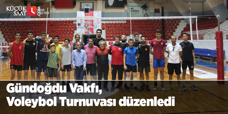 Gündoğdu Vakfı, Voleybol Turnuvası düzenledi