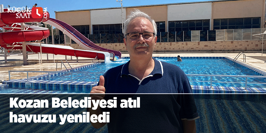 Kozan Belediyesi atıl havuzu yeniledi