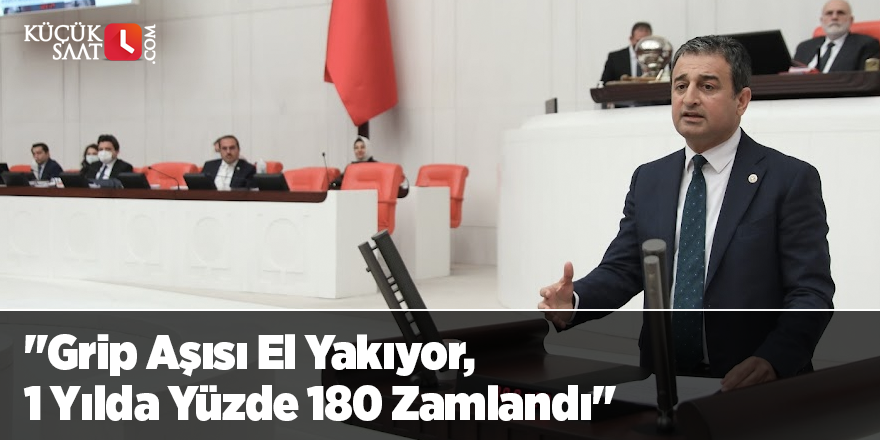 "Grip Aşısı El Yakıyor, 1 Yılda Yüzde 180 Zamlandı"