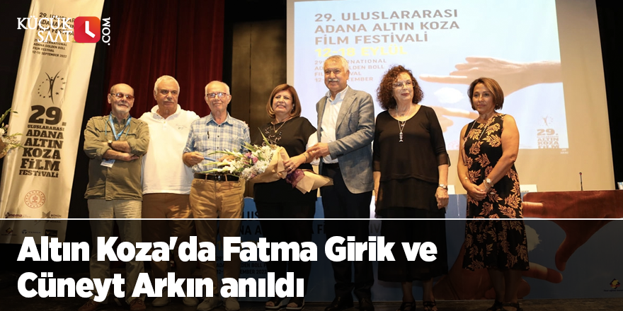 Altın Koza'da Fatma Girik ve Cüneyt Arkın anıldı