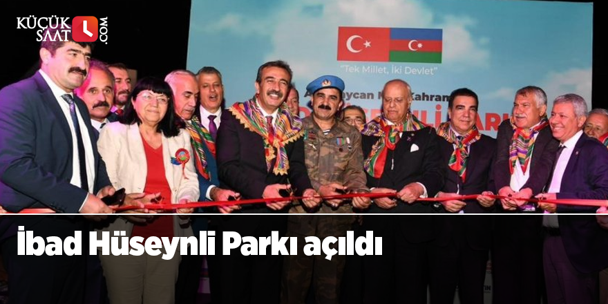 İbad Hüseynli Parkı açıldı